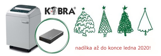 Vánoce se skartovacími stroji Kobra!
