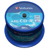 CD-R Verbatim DataLife, 700MB, 52x, balení 50 ks spindle