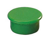 Magnet 13 mm, zelen, 10 ks