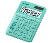 Kalkulaka Casio MS 20 UC, 12 mst, zelen