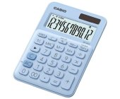 Kalkulaka Casio MS 20 UC, 12 mst, svtl modr