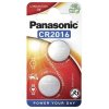 Baterie Panasonic CR-2016/ 2BK, knoflkov, 2 ks