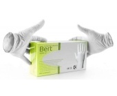 Lkrensk rukavice BERT, jednorzov, vel. S, 100 ks