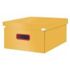 Krabice Leitz Click-N-Store Cosy, velikost L, lut