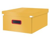 Krabice Leitz Click-N-Store Cosy, velikost L, lut