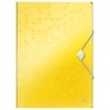 Desky na spisy Leitz WOW, PP, žluté