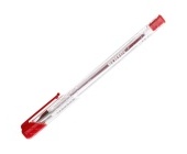 Kulikov pero Kores K-Pen K11, 1 mm, gelov, erven