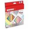 Trojhranné pastelky Kores Kolores Style, 26 ks