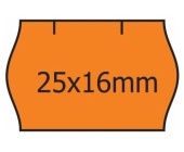 Cenov etiketa 25x16 oranov CN