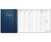 Diář Oskar Luxi, týdenní, A5, modrý 2026