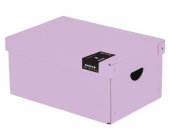 lon krabice Pastelini 35,5x24x16 cm, lamino, fialov