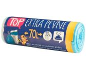 Pytel na odpad Vipor Top 70 l, 14 mic, zatahov., 10 ks, mod.