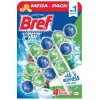 Zvs na WC Bref Power Aktiv, kuliky, 3 x 50 g, Pine