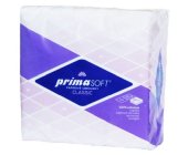Ubrousky PrimaSoft classic, jednovrstv, bl, 100 ks
